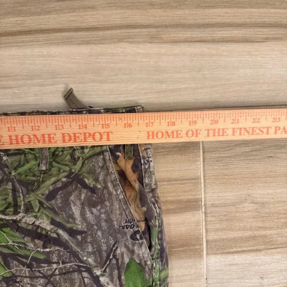 Vintage Mossy Oak Camo Cargo Pants 34x34 - 100% Cotton Stealth Weave Pant
